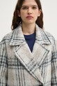 Tommy Jeans palton din lână gri DW0DW20553