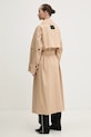 Odzież HUGO płaszcz bawełniany 50529938 beżowy