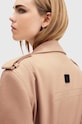 Вовняне пальто AllSaints AUGUSTA бежевий W058OA