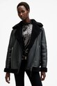 Kožená bunda AllSaints SOLA přechodné černá W120LB