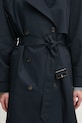 Pamučni baloner Tommy Hilfiger WW0WW45918 mornarsko plava