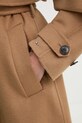 Шерстяное пальто Tommy Hilfiger WW0WW45919 коричневый