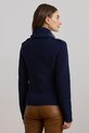 Бавовняне пальто Lauren Ralph Lauren 200957610 темно-синій SS25