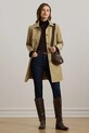 Одяг Пальто Lauren Ralph Lauren 297967121 бежевий