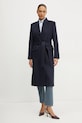 Karl Lagerfeld cappotto in lana A1W15020 blu navy