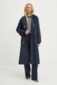 Тренч Twinset темно-синій 251TP2660