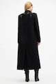 Шерстяное пальто AllSaints ELLEN чёрный W092OB