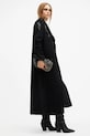 Шерстяное пальто AllSaints ELLEN W092OB чёрный