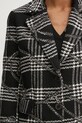 Пальто з домішкою вовни Guess DOVER W5RL65.WGWG0 чорний