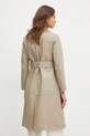 Odzież Marella płaszcz skórzany BALTICO 2513441031 beżowy