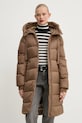 Пуховая куртка Marc O'Polo коричневый 411032971285