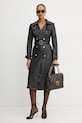 Trench kabát Marciano Guess CAMILLE 5RGL05.7114A černá SS25