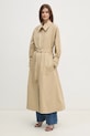 Odzież Ivy Oak płaszcz bawełniany IO111145 beżowy