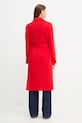 MAX&Co. palton de lână 2518011024200 rosu AW25