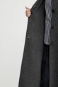 Vlnený kabát Weekend Max Mara 2515011031600 sivá
