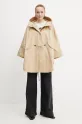 Weekend Max Mara parka 2515021051600 beżowy SS25