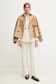 Weekend Max Mara palton din lână 2515081041600 maro SS25