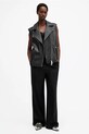 Kožená vesta AllSaints BILLIE W064LB