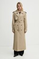 Бавовняний тренч Filippa K 31569.FK бежевий SS25