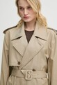 Бавовняний тренч Filippa K 31569.FK бежевий