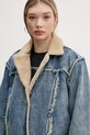 Джинсовый плащ Guess Originals голубой W5RG70.D4XY0