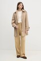 Tommy Hilfiger płaszcz WW0WW43742 beżowy SS25