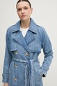 Джинсовий тренч Dkny блакитний DJ5J6129