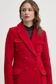 Morgan palton din lana GRIMA rosu GRIMA