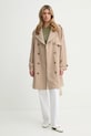 Trenčkot Bruuns Bazaar BBW3846 béžová SS25