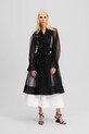 Тренч Karl Lagerfeld без підкладки чорний A2W15021