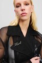 Одяг Тренч Karl Lagerfeld A2W15021 чорний