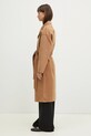 Вовняне пальто Anine Bing Dylan Coat A.01.4001 коричневий SS25