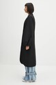 JW Anderson płaszcz Balloon Sleeve CO0329.PG1679.999 czarny SS25