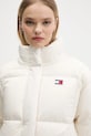 Tommy Jeans kurtka puchowa beżowy DW0DW21977
