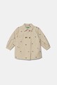 Детский плащ United Colors of Benetton с подкладкой бежевый 253WGN03T.P.Seasonal