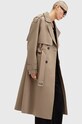 Хлопковый тренч AllSaints SPENCER M009OZ
