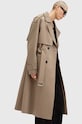 AllSaints trencz bawełniany SPENCER M009OZ