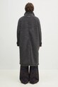 Одежда Пальто MKI MIYUKI ZOKU Faux Alpaca Car Coat FAUX.ALPACA.CAR.COAT.CH серый