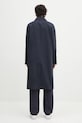 Дрехи Палто с лен A.P.C. Mac Edouard COGXT.M01549 тъмносин