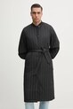 Rains kurtka Banja Liner W Coat T1 21870.01 czarny SS25