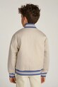 Дитяча куртка-бомбер Tommy Hilfiger бежевий KB0KB09367.PPYA