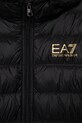 Chłopiec EA7 Emporio Armani kurtka puchowa dziecięca 7B000035.AF12477 czarny