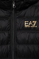 Băieți EA7 Emporio Armani geacă de puf pentru copii 7B000035.AF12477 negru