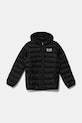 EA7 Emporio Armani gyerek sportdzseki enyhén szigetelt fekete 7B000035.AF12477