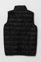 EA7 Emporio Armani vestă de puf pentru copii 7B000034.AF12477 negru SS25