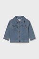 Дитяча джинсова куртка Mayoral soft denim 1471.3E.Baby.PPYA блакитний SS25