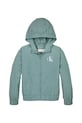 Детская куртка Calvin Klein Jeans IB0IB02500.128.176.PPYA бирюзовый SS25