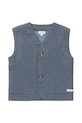 Donsje vestă de in pentru copii Larsel Linen Gilet Groom 4096401.98.128 albastru SS25