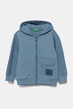 United Colors of Benetton felpa in cotone bambino/a con blu 3T31G503Q.P.Seasonal