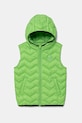 United Colors of Benetton vestă copii cu captuseala verde 2TWDGJ00G.P.Season.PPYA